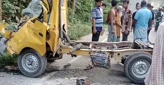 মধুপুরে ত্রিমুখী সংঘর্ষে ২ জন নিহত